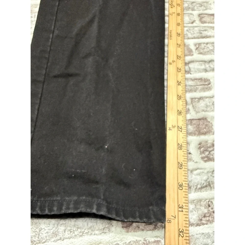Vintage Levis 505 Orange Tab Black Jeans USA 38x30 Regular Straight Leg 1995
